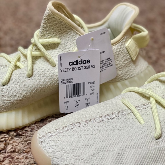 Yeezy Boost 350 V2 Butter 11 Deadstock NWT - Picture 6 of 13